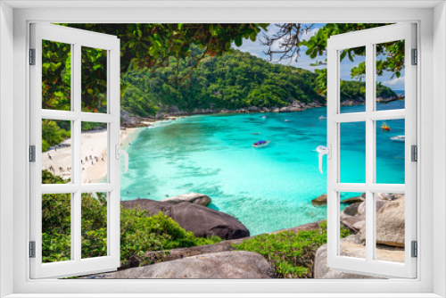Fototapeta Naklejka Na Ścianę Okno 3D - Similan Islands