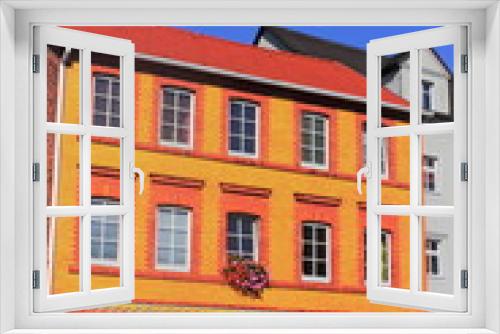 Fototapeta Naklejka Na Ścianę Okno 3D - Altes Backsteinhaus