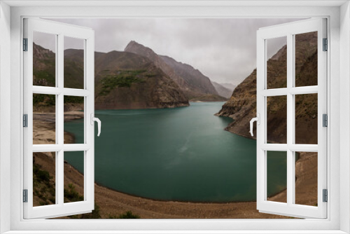 Fototapeta Naklejka Na Ścianę Okno 3D - Marguzor lake in Haft Kul in Fann mountains, Tajikistan