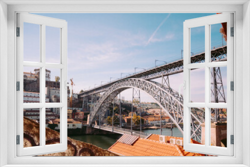 Fototapeta Naklejka Na Ścianę Okno 3D - Views in Oporto, Portugal