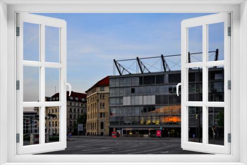 Fototapeta Naklejka Na Ścianę Okno 3D - Hannover Stadt:  Architektur, Bauwerke.