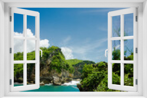 Fototapeta Naklejka Na Ścianę Okno 3D - tropical island