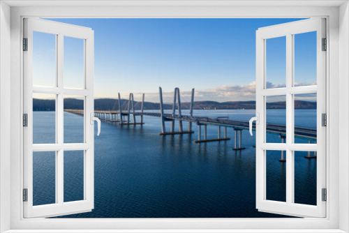 Fototapeta Naklejka Na Ścianę Okno 3D - Governor Mario M. Cuomo Bridge