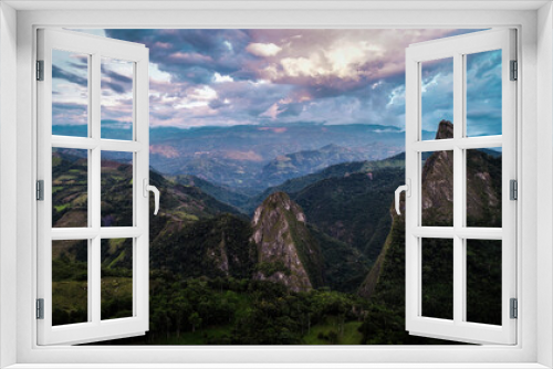 Fototapeta Naklejka Na Ścianę Okno 3D - Colombia Dron