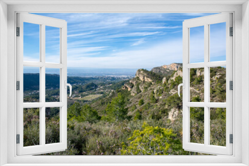 Fototapeta Naklejka Na Ścianę Okno 3D - Montaña