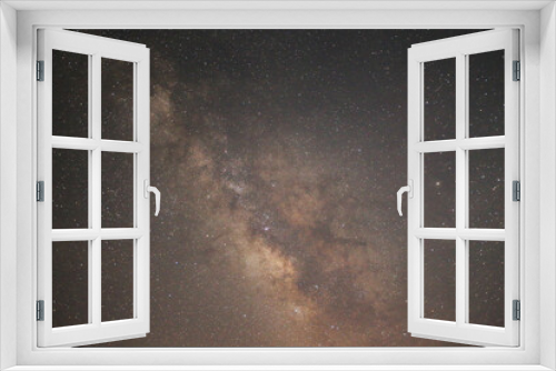 Fototapeta Naklejka Na Ścianę Okno 3D - Starry Milky Way, Oahu, Hawaii