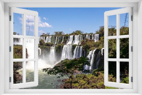 Fototapeta Naklejka Na Ścianę Okno 3D - Iguazu Wasserfälle