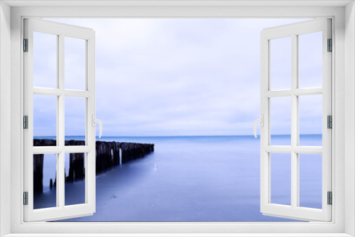 Fototapeta Naklejka Na Ścianę Okno 3D - Soft ocean.