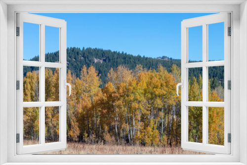 Fototapeta Naklejka Na Ścianę Okno 3D - Scenic Grand Teton National Park Wyoming Autumn Landscape