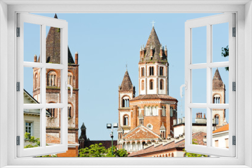 Fototapeta Naklejka Na Ścianę Okno 3D - Basilica di Sant'Andrea, Vercelli, Piedmont, Italy