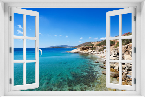 Fototapeta Naklejka Na Ścianę Okno 3D - Andros island, Greece