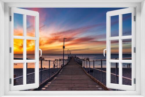 Fototapeta Naklejka Na Ścianę Okno 3D - Sunset at Long Jetty at Coogee Beach, Perth, Australia