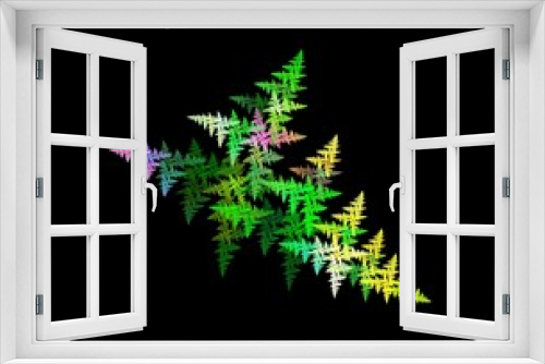 Fototapeta Naklejka Na Ścianę Okno 3D - abstract christmas tree