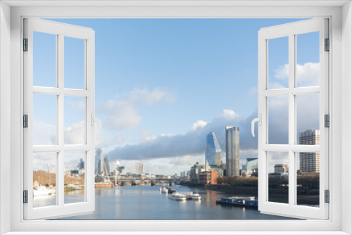 Fototapeta Naklejka Na Ścianę Okno 3D - City of London