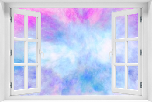 Fototapeta Naklejka Na Ścianę Okno 3D - Bright pastel sparkling background. Glitter star dust. Defocused colorful design.