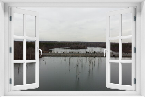Fototapeta Naklejka Na Ścianę Okno 3D - Manasquan Reservoir