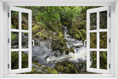Fototapeta Naklejka Na Ścianę Okno 3D - Ingleton waterfalls in Yorkshire