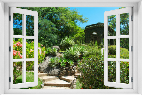 Fototapeta Naklejka Na Ścianę Okno 3D - Botanical garden. Rio de Janeiro