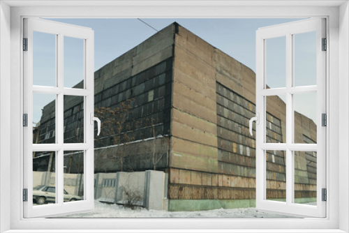 Fototapeta Naklejka Na Ścianę Okno 3D - modern office building