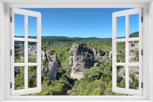Fototapeta Naklejka Na Ścianę Okno 3D - cirque de dolomites de Mourèze dans l'Hérault