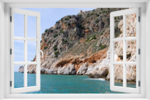 Fototapeta Naklejka Na Ścianę Okno 3D - Burgberg - Alanya - Türkei