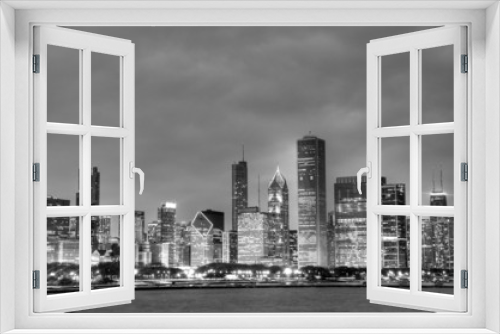 Fototapeta Naklejka Na Ścianę Okno 3D - Chicago