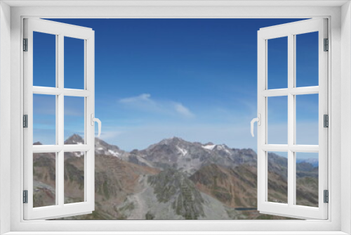 Fototapeta Naklejka Na Ścianę Okno 3D - Panoramabild am Gaislachkogl