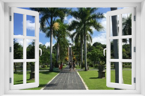 Fototapeta Naklejka Na Ścianę Okno 3D - Water Gardens in Bali