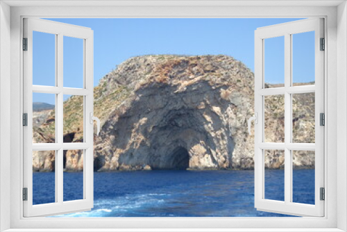 Fototapeta Naklejka Na Ścianę Okno 3D - sea and rocks in the island of Zakynthos Greece