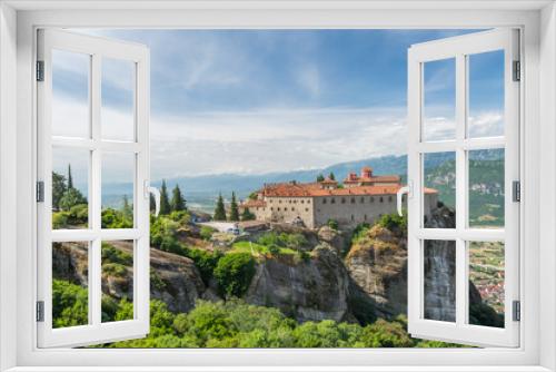 Fototapeta Naklejka Na Ścianę Okno 3D - Meteora Monasteries, Greece