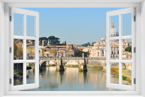 Fototapeta Naklejka Na Ścianę Okno 3D - Rome, Italy