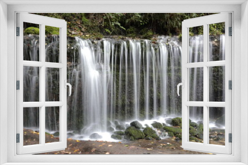 Fototapeta Naklejka Na Ścianę Okno 3D - Japanese　Waterfall