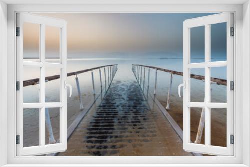 Fototapeta Naklejka Na Ścianę Okno 3D - Beautiful view of the Dead Sea .