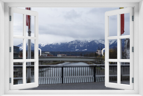 Fototapeta Naklejka Na Ścianę Okno 3D - Austrian landscape

