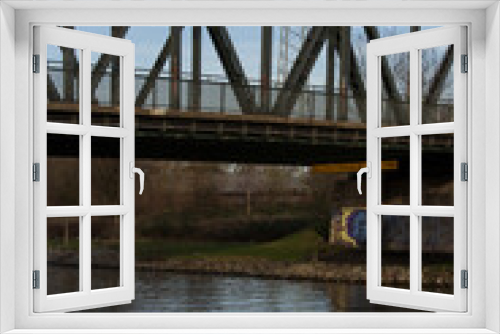 Fototapeta Naklejka Na Ścianę Okno 3D - Deusen Bridge