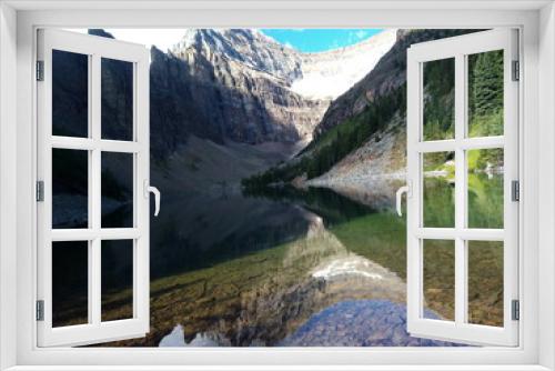 Fototapeta Naklejka Na Ścianę Okno 3D - Lac de montagne