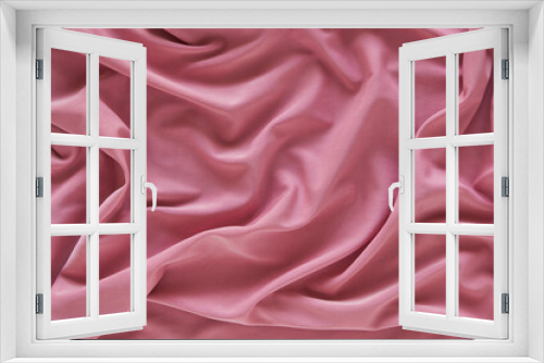 Pink silk satin texture background