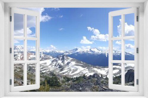Fototapeta Naklejka Na Ścianę Okno 3D - panorama of the mountain