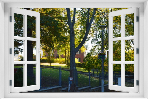 Fototapeta Naklejka Na Ścianę Okno 3D - Herbst im Stadtteil Nauener Vorstadt, Potsdam, Brandenburg