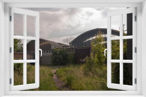 Fototapeta Naklejka Na Ścianę Okno 3D - An abandoned railway depot - Urbex 