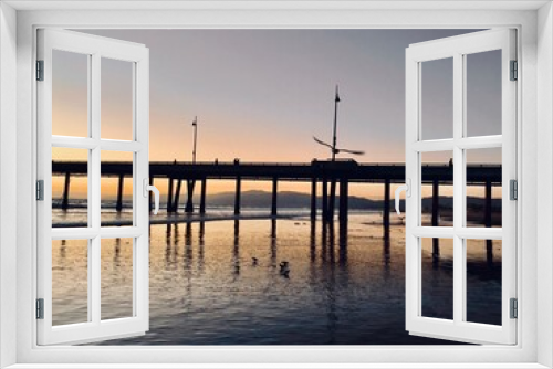 Fototapeta Naklejka Na Ścianę Okno 3D - Venice Beach Sunset