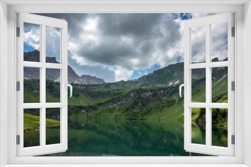 Fototapeta Naklejka Na Ścianę Okno 3D - Die Alpen des Tannheimer Tals