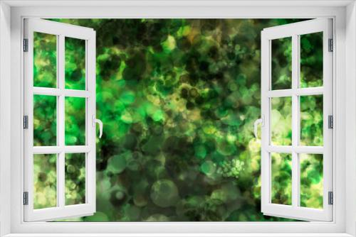 Fototapeta Naklejka Na Ścianę Okno 3D - abstract fractal colorful green emerald olive clover lime marbled stone wall concete cement grunge image paint background bg texture wallpaper art frame sample illustration board