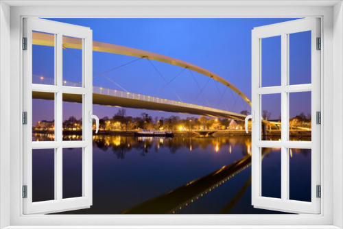 Fototapeta Naklejka Na Ścianę Okno 3D - High bridge Maastricht