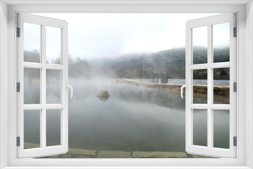 Fototapeta Naklejka Na Ścianę Okno 3D - Hot springs in Ourense