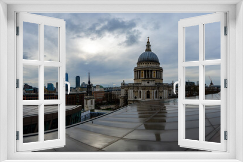 Fototapeta Naklejka Na Ścianę Okno 3D - st pauls cathedral