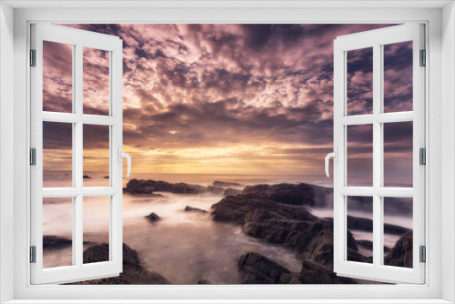 Fototapeta Naklejka Na Ścianę Okno 3D - Hondarribi