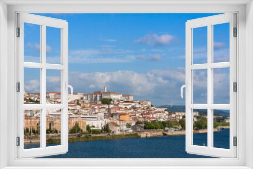 Fototapeta Naklejka Na Ścianę Okno 3D - Panorama of the old town, Coimbra, Portugal