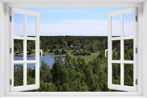 Fototapeta Naklejka Na Ścianę Okno 3D - Nordic landscape