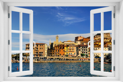 Fototapeta Naklejka Na Ścianę Okno 3D - panorame of Porto Santo Stefano